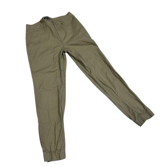 Elwood Tan Chinos with Tapered Leg and Elastic Cuffs - Picture 2 of 5